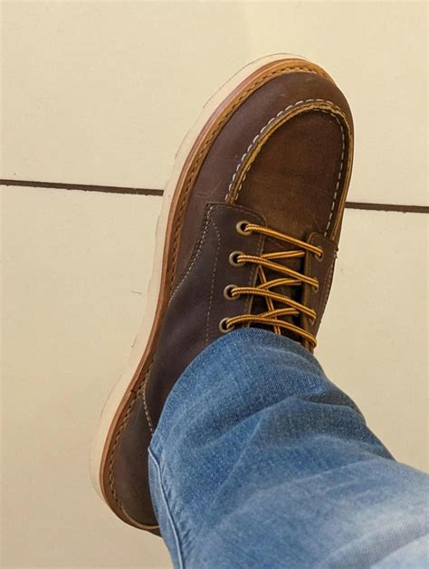 Leather moc toe boots – Craft & Glory