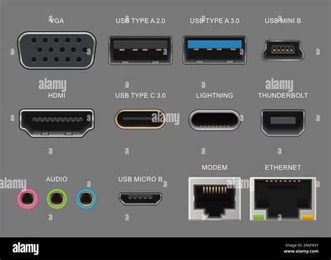 Image result for VGA Plug Types
