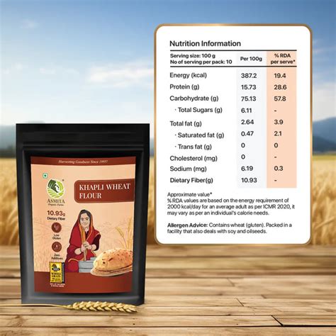 Khapli Atta - Buy Low-Gluten Khapli Wheat Flour Online
