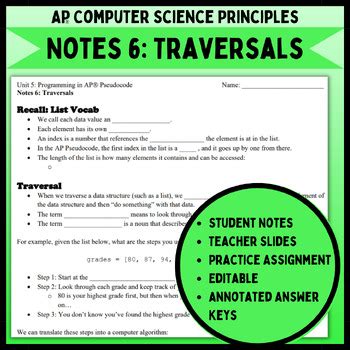 Code Unit 5 Lesson 12 Traversals Make 的图像结果