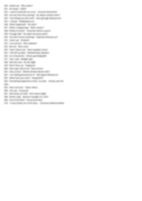 SOLUTION: Ingilizce cumle kaliplari 2 - Studypool