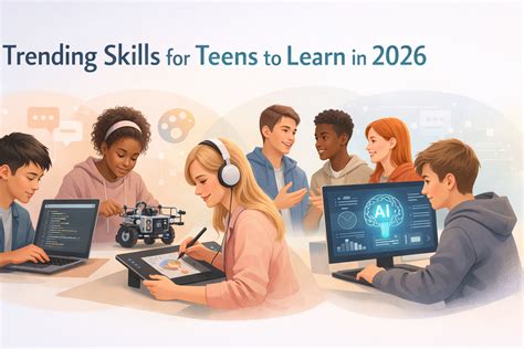 Trending Skills for Teens to Learn in 2026: What Will Actually Matter