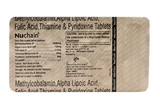 Nuchain Tablet 10 - Uses, Side Effects, Dosage, Price | Truemeds