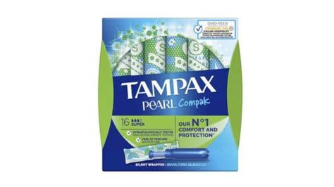 Diferencia entre Tampax Radiant y Tampax Pearl
