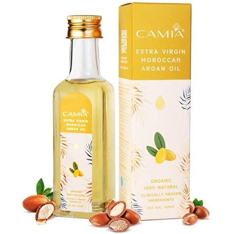 CAMIA - Organic Moroccan Argan Oil for Skin & Hair | Premium Extra ...