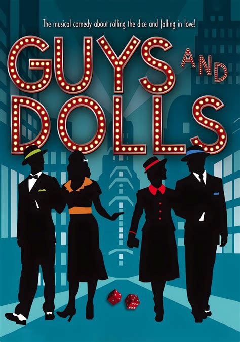 GUYS & DOLLS JR. Musical Theatre West End Broadway Poster