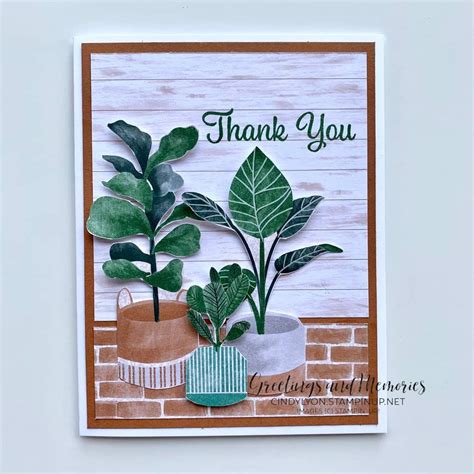 Stampin’ up plentiful plants bundle video tutorial – Artofit