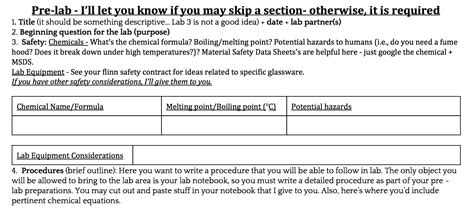 Image result for Chemistry Student Lab Notebook
