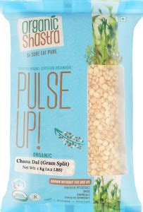ORGANIC SHASTRA Organic Yellow Chana Dal (Split) Price in India - Buy ...