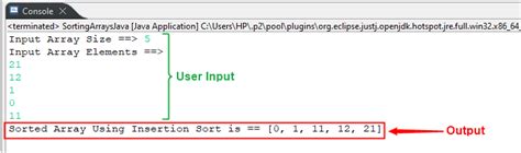 Image result for Array Ascending Order in Java