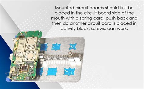 Vadda Bai Adjustable PCB Circuit Board Holder Clamp – Mobile Phone SMD ...