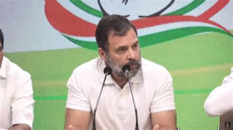 Rahul Gandhi announces legal guarantees for MSP to farmers if INDIA ...
