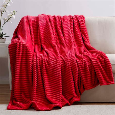 Nestl Cut Plush Fleece Blanket, Soft Lightweight Fuzzy Luxury Queen ...