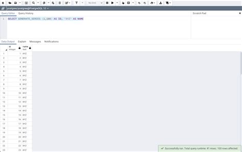 Image result for pgAdmin SQL Query