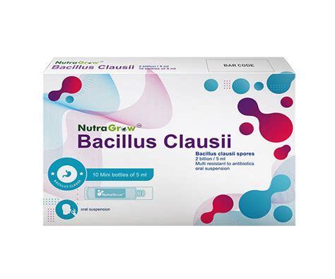 NutraGrow – Bacillus Clausii – Nutra Grow