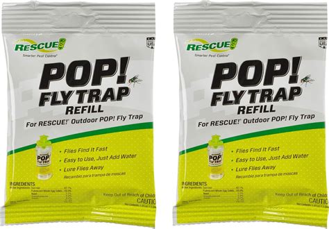 Amazon.com : RESCUE! POP! Fly Trap – Large Reusable Fly Trap for ...