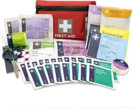 Lewis Plast Premium 92 Piece First Aid Kit Safety Essentials ...