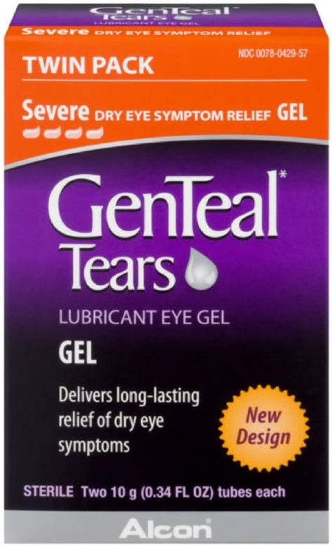 Amazon.com: GenTeal Lubricant Eye Gel, Severe, Twin Pack - ( 2 tubes 10 ...