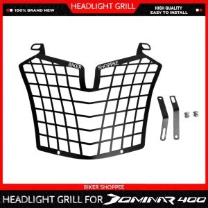BIKER SHOPPEE BAJAJ DOMINAR 250/400 VENATOR HEADLIGHT GRILL (BLACK ...
