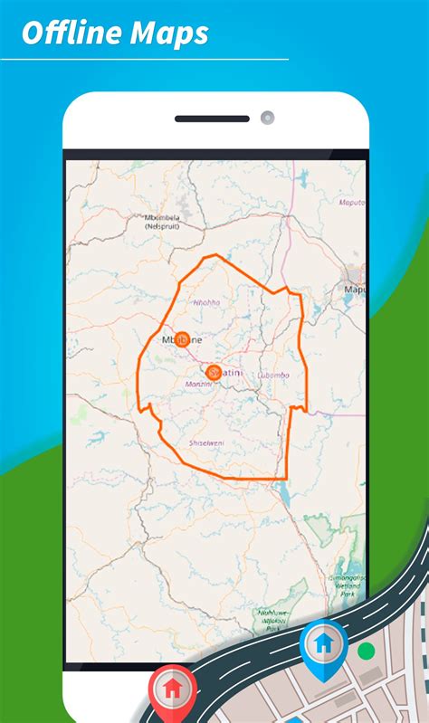 Скачать 🔥 Swaziland Offline maps and navigation GPS 3D APK для Android - APKPure