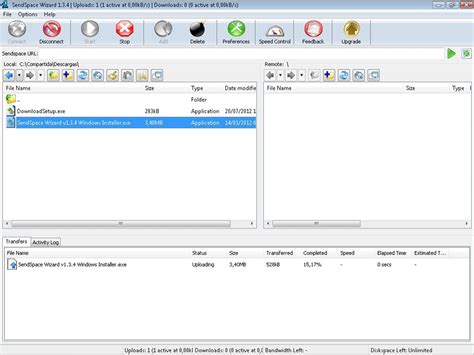 SendSpace Wizard 1.6 - Download for PC Free