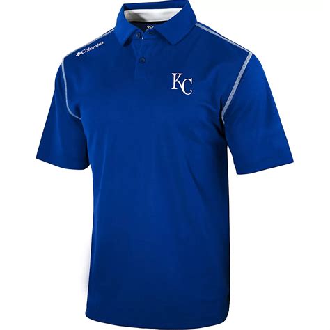 Columbia Sportswear Men's Kansas City Royals Shotgun Polo Shirt | Academy