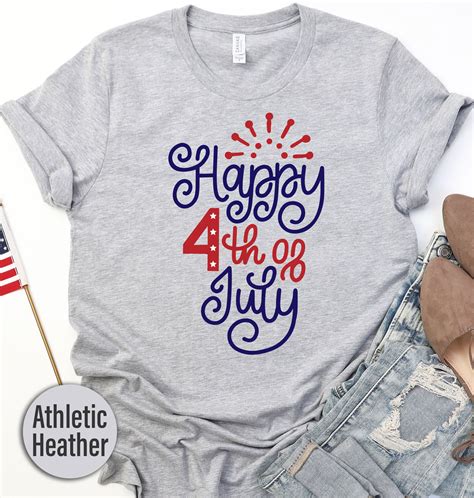 Celebrate Independence Day in style with our Firework Happy Fourth of ...