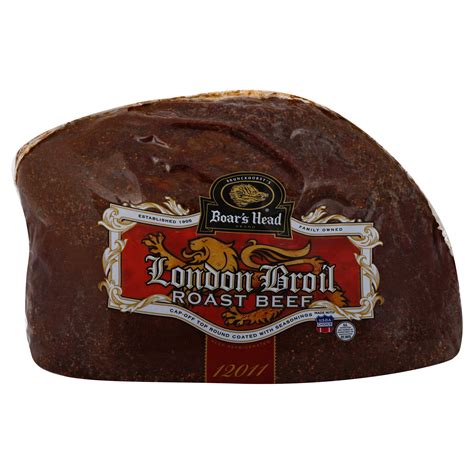 Boar'S Head London Broil Top Round Oven Roasted Beef | Fig App