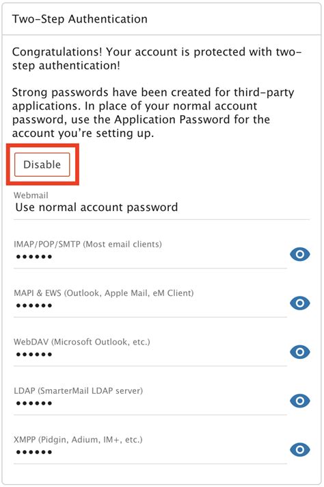Image result for Turn Off 2 Step Authentication