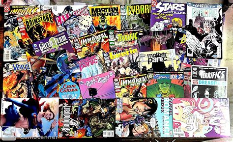Set of 50 Comics Books by DC Comics and Marvel Comics | Assorted ...