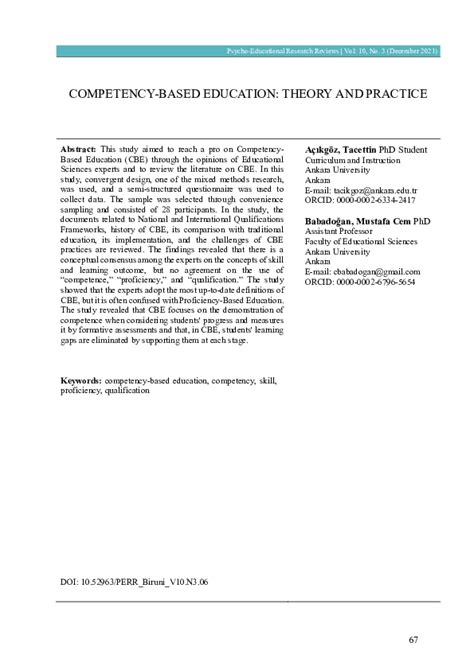 Image result for Competency Based Learning Theory