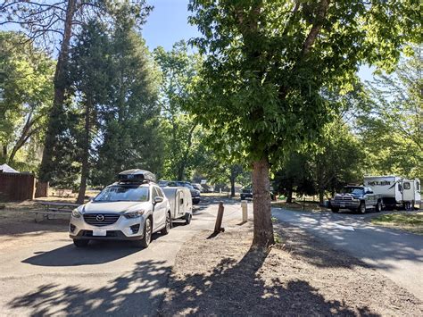 Valley of the Rogue State Park Campground in Southern Oregon