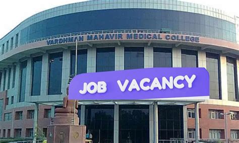 VMMC VACANCIES 2025: SR Posts Through Walk-In-Interview In Various Dpt ...