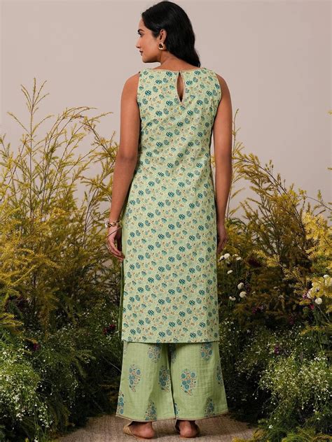Buy Sleeveless Kurta Sets for Women Online in India | Libas