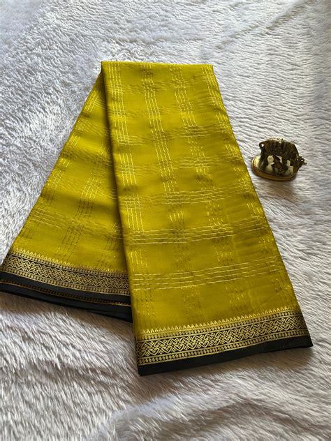 Apeksha (2D) : Olive-black – Nalmè Saree Studio