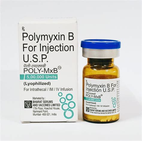 Polymyxin b injection – PHARMIKA INDIA PVT LTD.