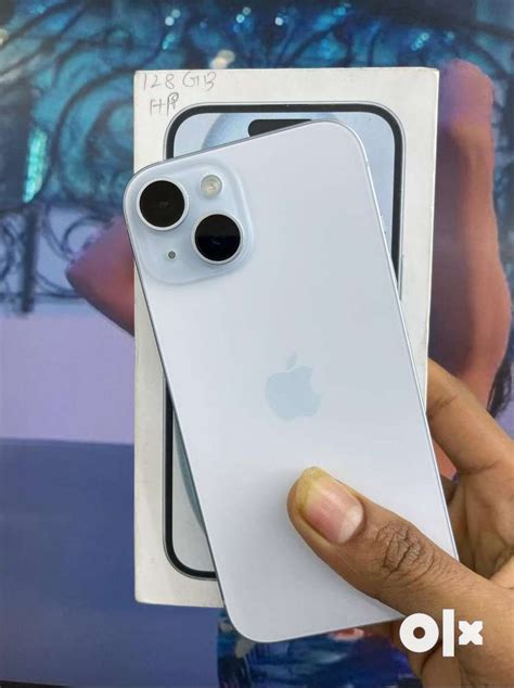 iPhone 15 128GB Blue Color Indian Unit Warranty Till August 2025 ...