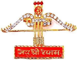 Shri Ram Creations Teen Baan Unisex Non-Precious Metal Jai Shri Shyam ...