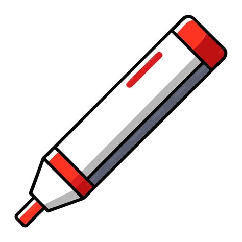 Whiteboard marker clipart vector art and illustration | Premium AI ...