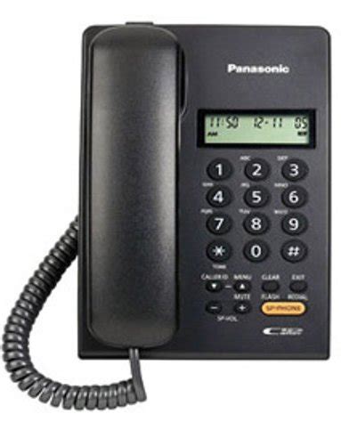 Panasonic Corded Telephone, Black : Amazon.in: Electronics