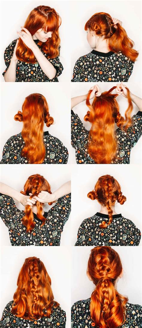 Braided Ponytail Tutorial 的图像结果