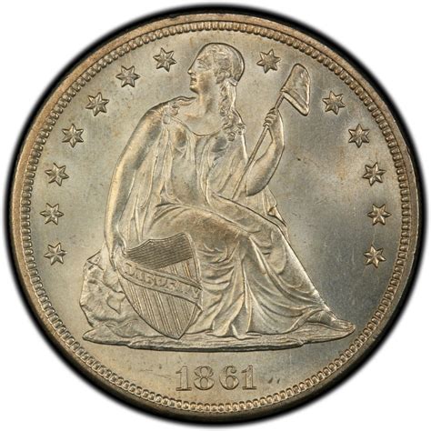 1861 Seated Liberty Silver Dollar Values - Live Pricing | CoinValues.com