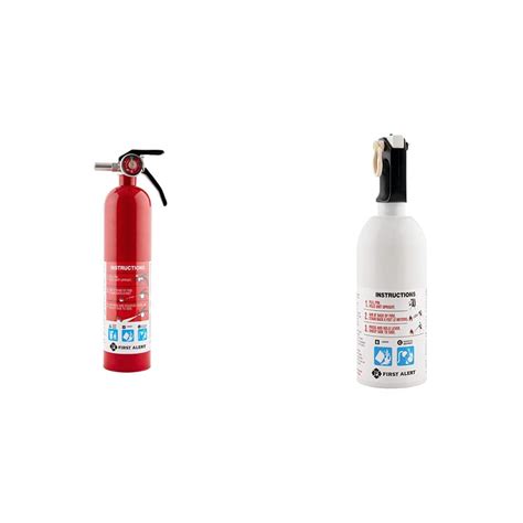 First Alert Fire Extinguisher Kitchen Fire Extinguisher White Kitchen5 ...