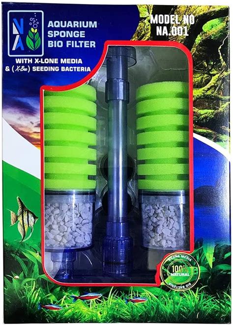 X-Lone Media & X-Bac Bacteria (NA-001) Bio Sponge Filter - Discus Home