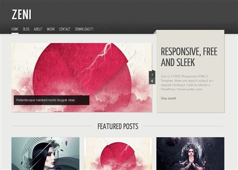 Image result for Free Responsive HTML CSS Templates