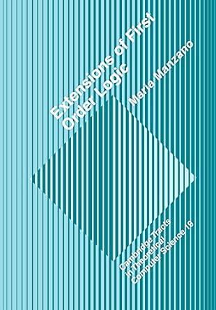 Extensions of First-order Logic : Manzano, Maria: Amazon.in: Books