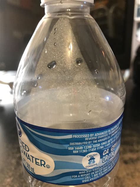 The steam on my water bottle looks like a KKK member : r/mildlyinteresting