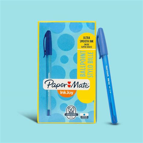PAPER MATE INKJOY 100ST Ball Pen 12x Blue : Amazon.in: Office Products