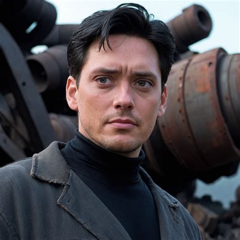 Live action Dean from the Iron Giant, man in his lat...