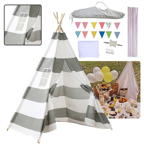 Buy Lifemaison Teepee Tent for Kids Indoor Tents with Bag,Inner Pocket ...